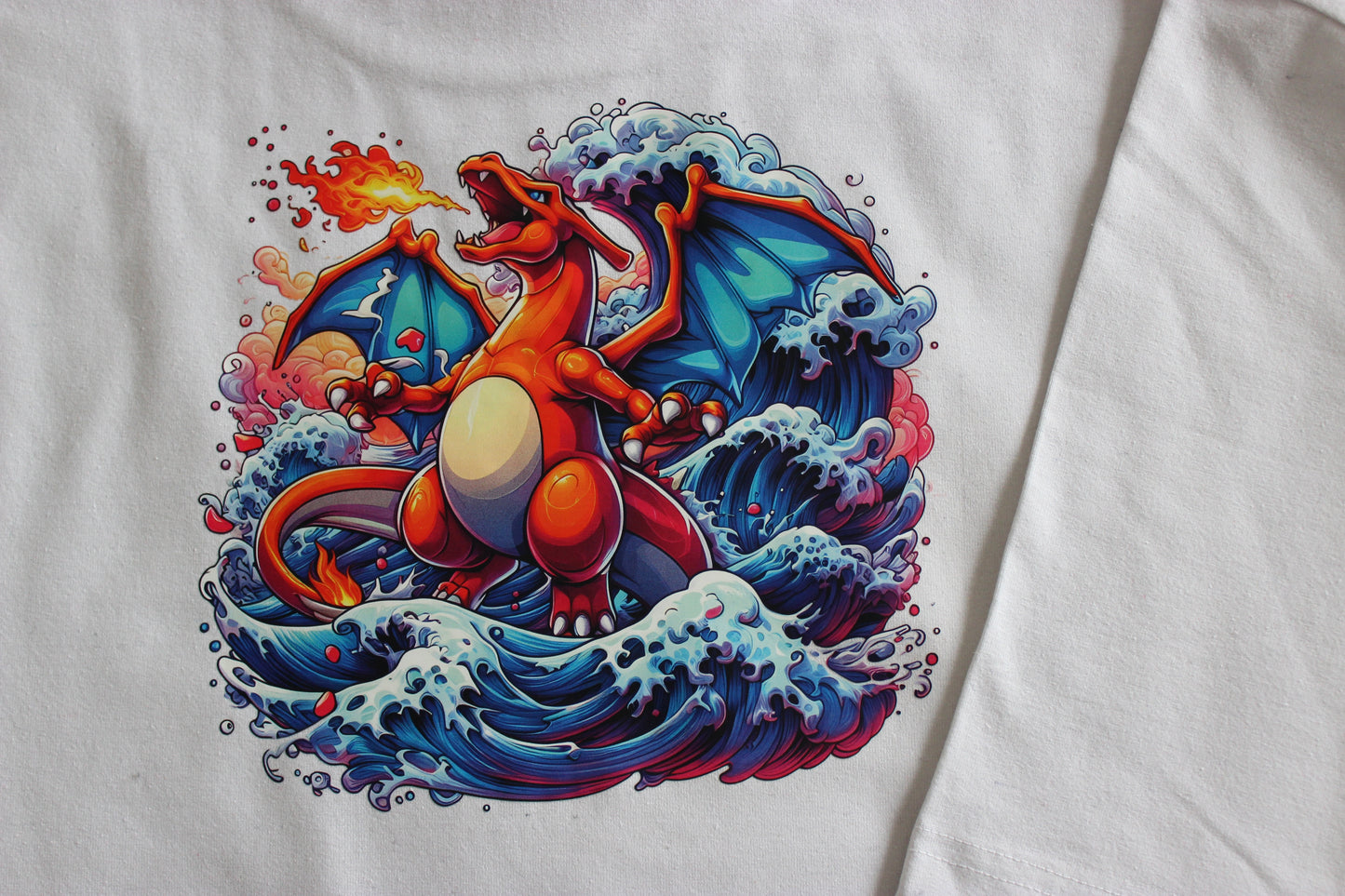 Sweatshirt Pokémon personnalisable - Dracaufeu (photos à venir)