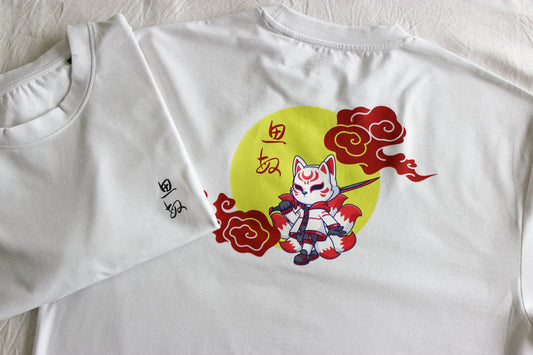 T-shirt oversize - Kitsune